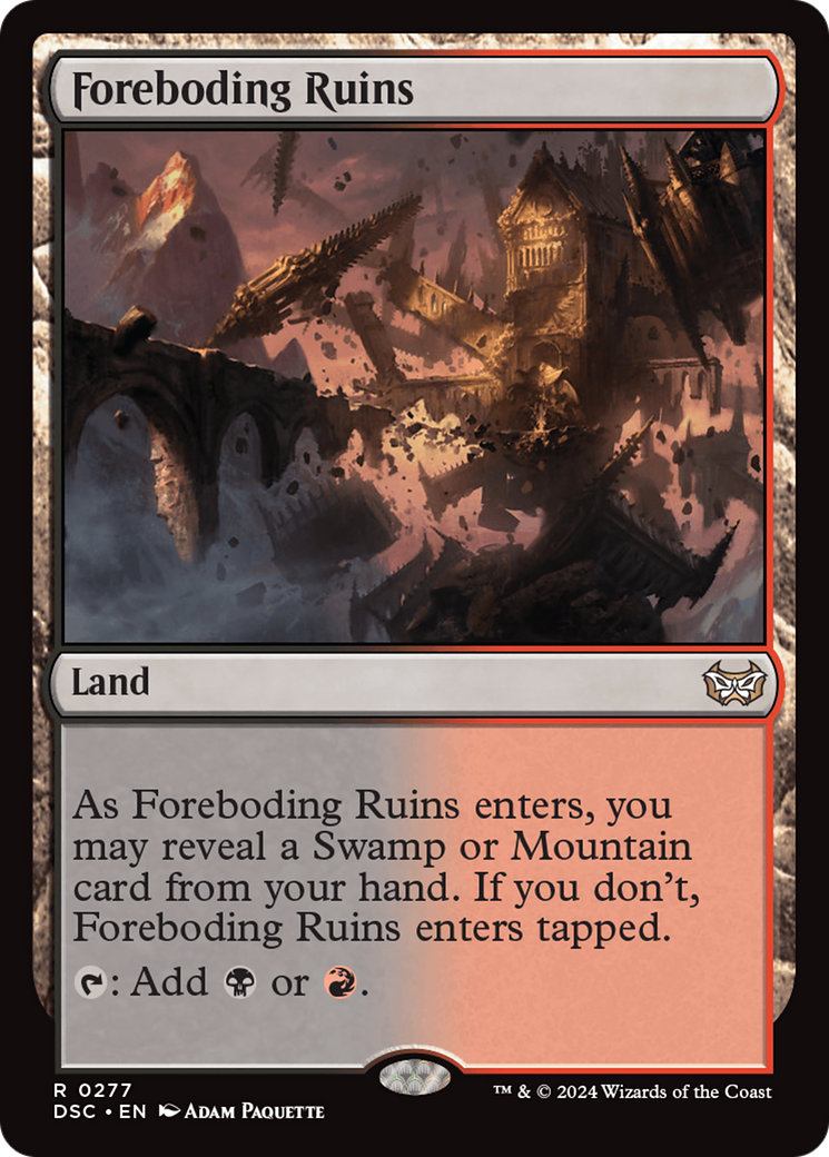 Ruínas Agourentas / Foreboding Ruins - Magic: The Gathering - MoxLand