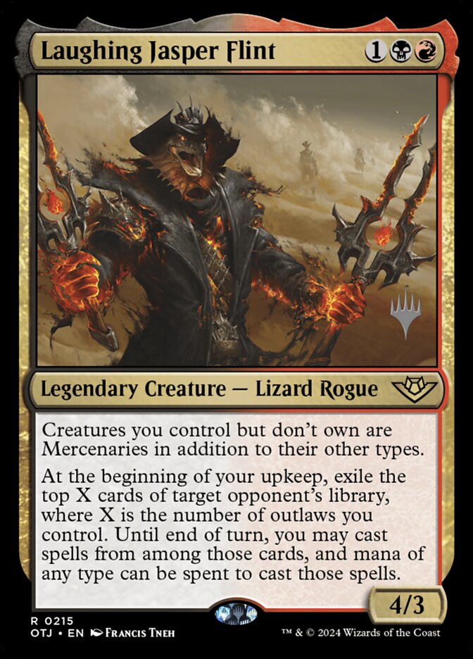 Flint Jaspe Risonho / Laughing Jasper Flint - Magic: The Gathering - MoxLand