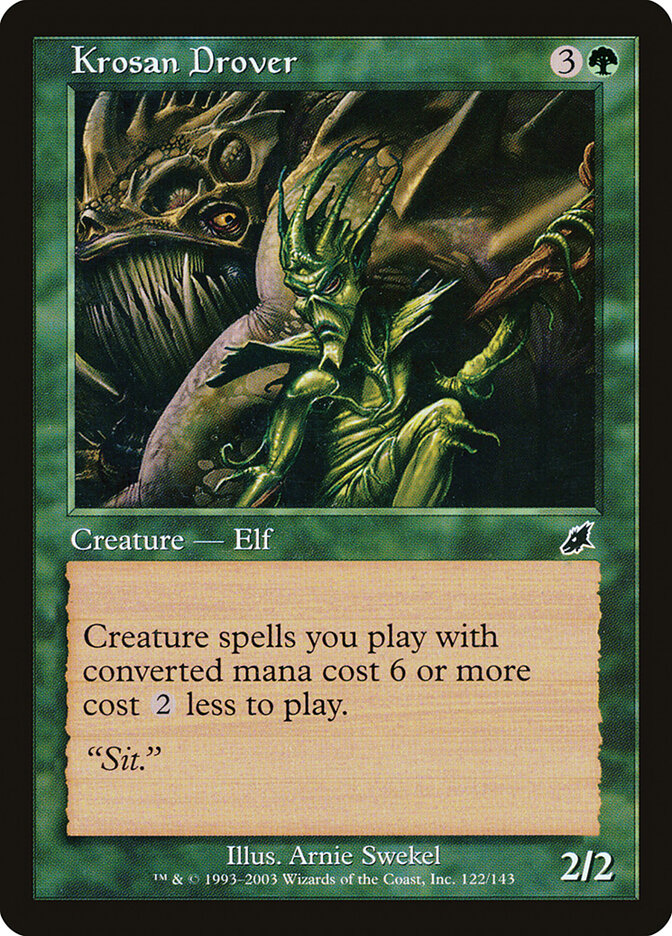 Tropeiro Krosano / Krosan Drover - Magic: The Gathering - MoxLand