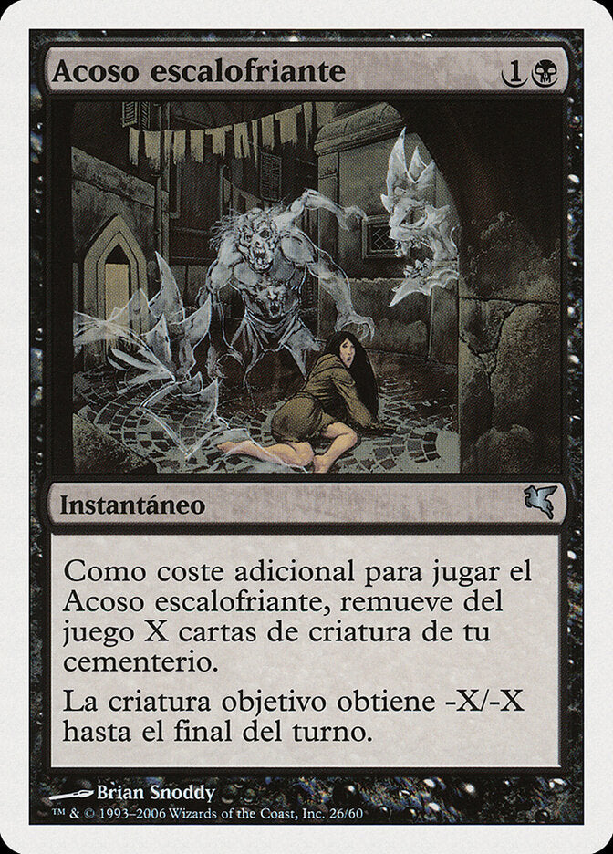 Calafrio de Pavor / Chill Haunting - Magic: The Gathering - MoxLand
