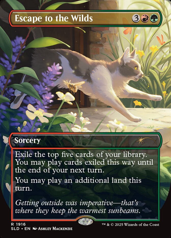 Fuga para as Terras Selvagens / Escape to the Wilds - Magic: The Gathering - MoxLand