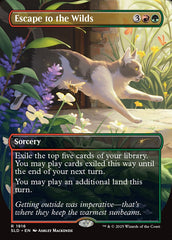 Fuga para as Terras Selvagens / Escape to the Wilds - Magic: The Gathering - MoxLand