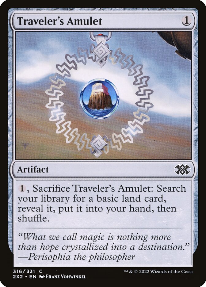 Amuleto do Viajante / Traveler's Amulet - Magic: The Gathering - MoxLand