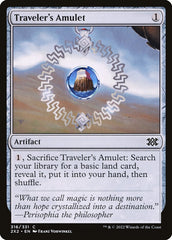 Amuleto do Viajante / Traveler's Amulet - Magic: The Gathering - MoxLand