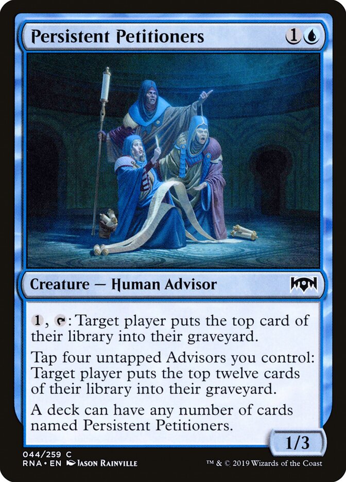 Peticionários Persistentes / Persistent Petitioners - Magic: The Gathering - MoxLand