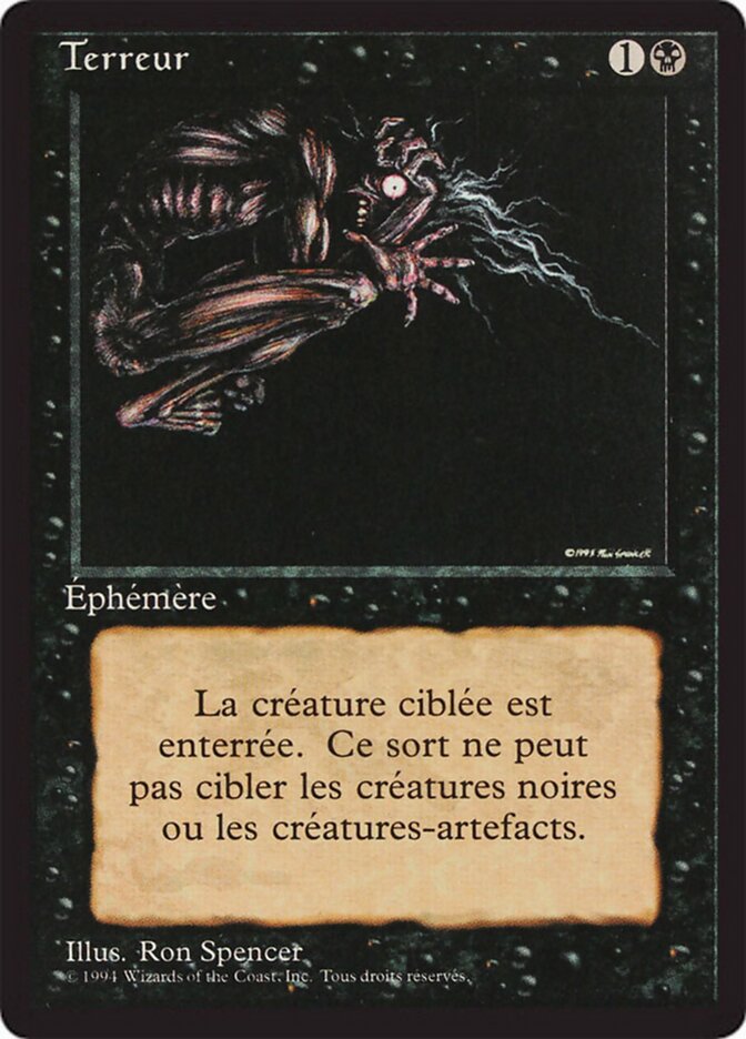 Terror - Magic: The Gathering - MoxLand