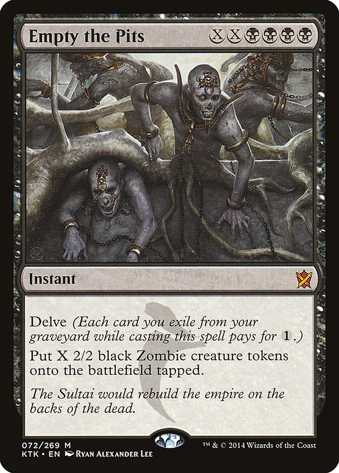 Esvaziar os Poços / Empty the Pits - Magic: The Gathering - MoxLand