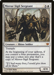 Sargento da Insígnia Espelhada / Mirror-Sigil Sergeant - Magic: The Gathering - MoxLand