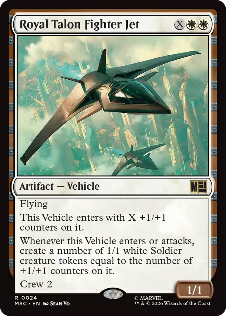 Royal Talon Fighter Jet - Magic: The Gathering - MoxLand