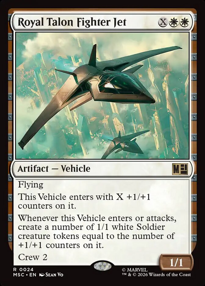 Royal Talon Fighter Jet - Magic: The Gathering - MoxLand