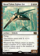 Royal Talon Fighter Jet - Magic: The Gathering - MoxLand