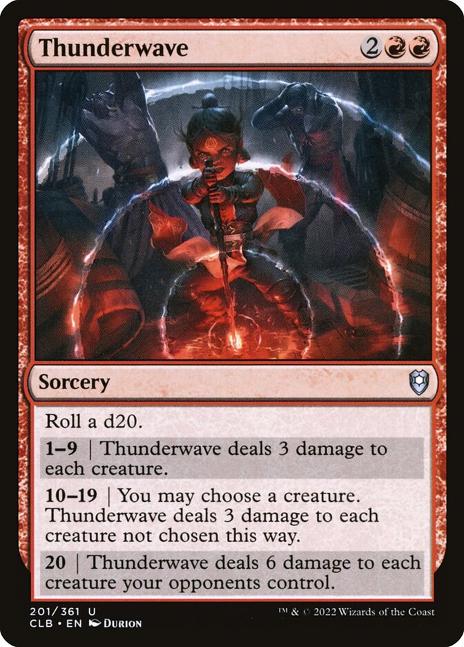 Onda Trovejante / Thunderwave - Magic: The Gathering - MoxLand