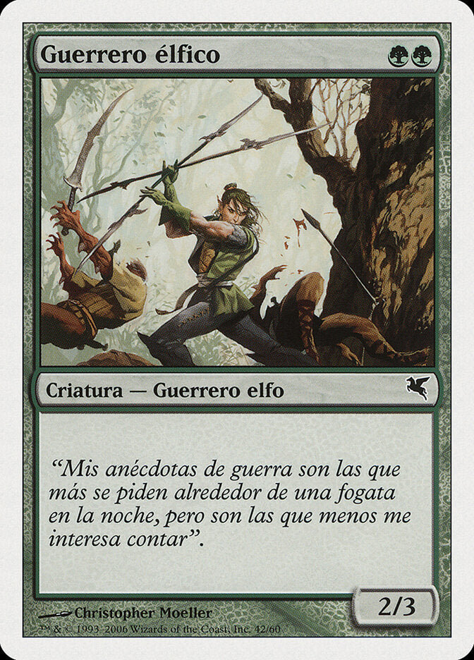 Guerreiro Élfico / Elvish Warrior - Magic: The Gathering - MoxLand