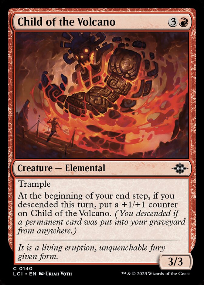 Filho do Vulcão / Child of the Volcano - Magic: The Gathering - MoxLand