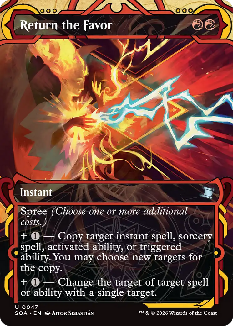 Retribuir o Favor / Return the Favor - Magic: The Gathering - MoxLand