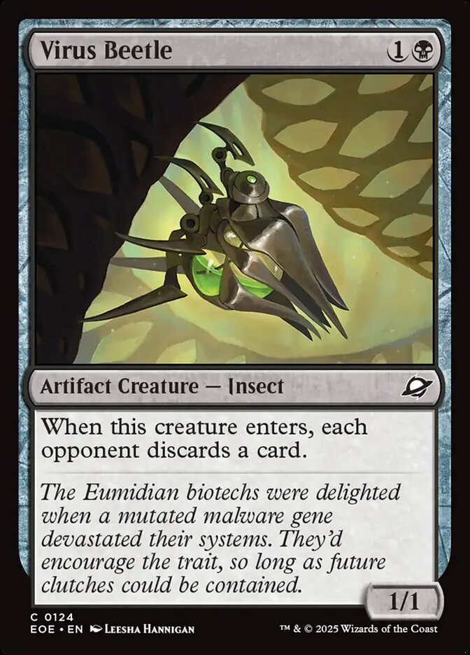 Besouro-vírus / Virus Beetle - Magic: The Gathering - MoxLand