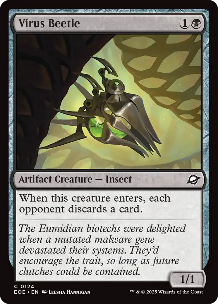 Besouro-vírus / Virus Beetle - Magic: The Gathering - MoxLand
