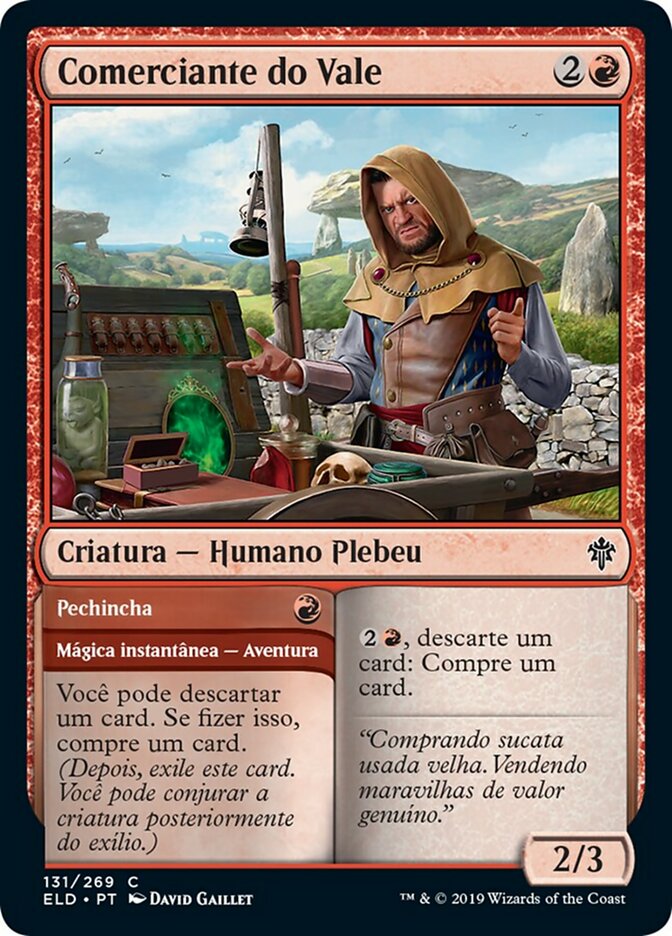 Comerciante do Vale / Merchant of the Vale - Magic: The Gathering - MoxLand