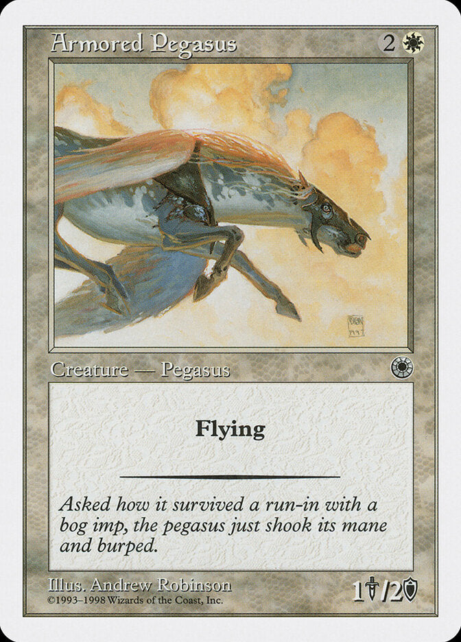 Pégaso de Armadura / Armored Pegasus - Magic: The Gathering - MoxLand