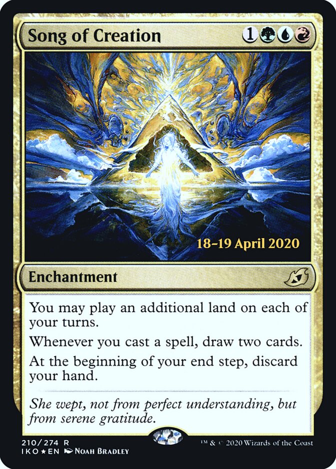 Canção da Criação / Song of Creation - Magic: The Gathering - MoxLand