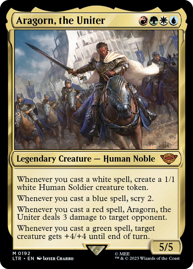 Aragorn, o Unificador / Aragorn, the Uniter - Magic: The Gathering - MoxLand