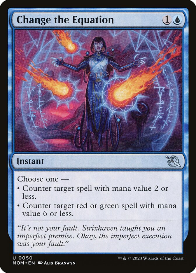 Alterar a Equação / Change the Equation - Magic: The Gathering - MoxLand