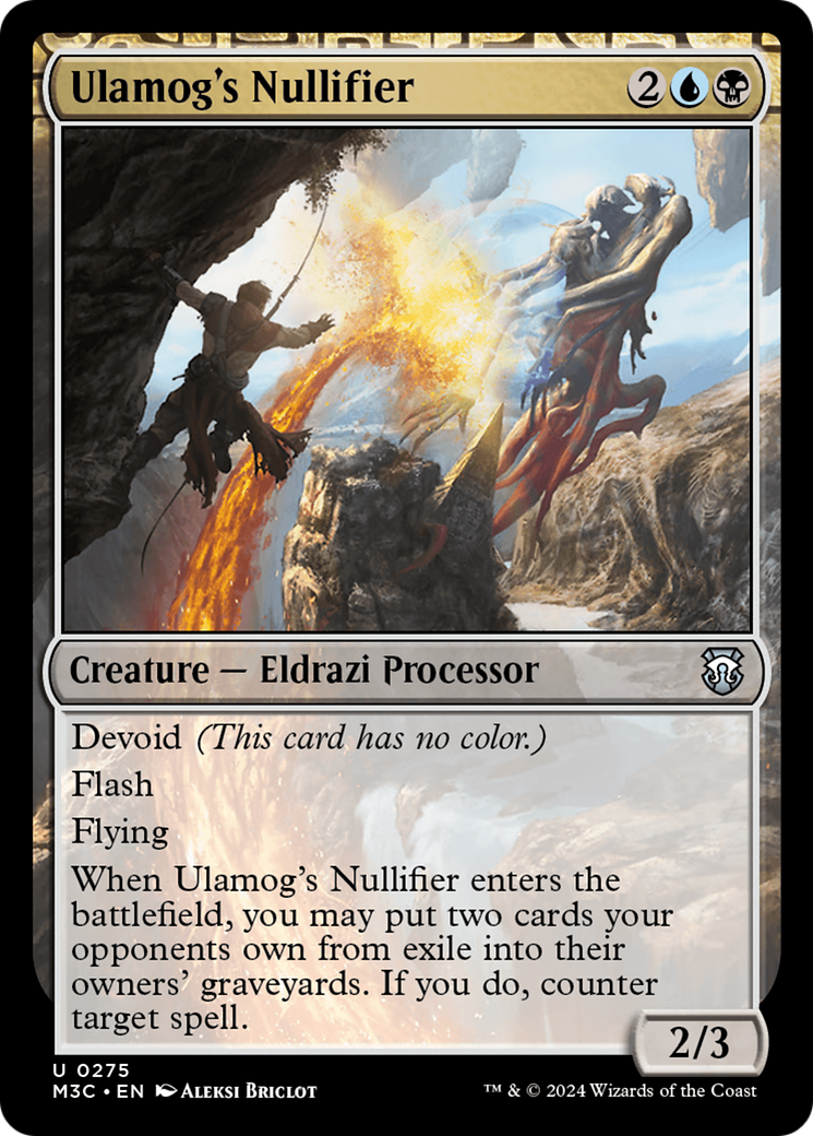 Nulificador de Ulamog / Ulamog's Nullifier - Magic: The Gathering - MoxLand