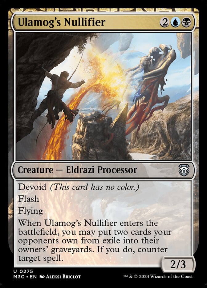 Nulificador de Ulamog / Ulamog's Nullifier - Magic: The Gathering - MoxLand