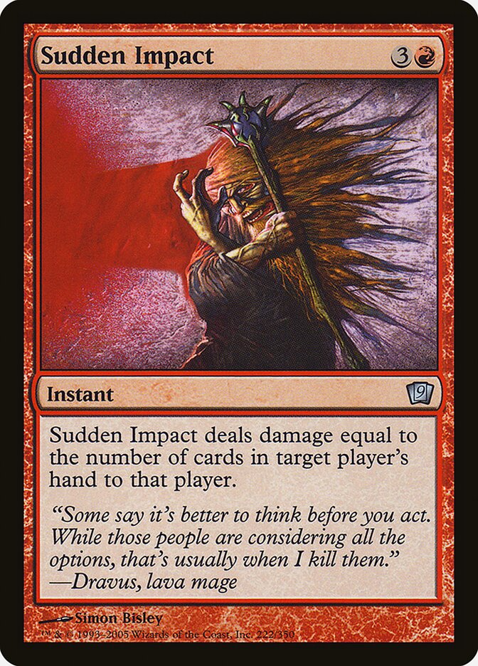 Impacto Súbito / Sudden Impact - Magic: The Gathering - MoxLand