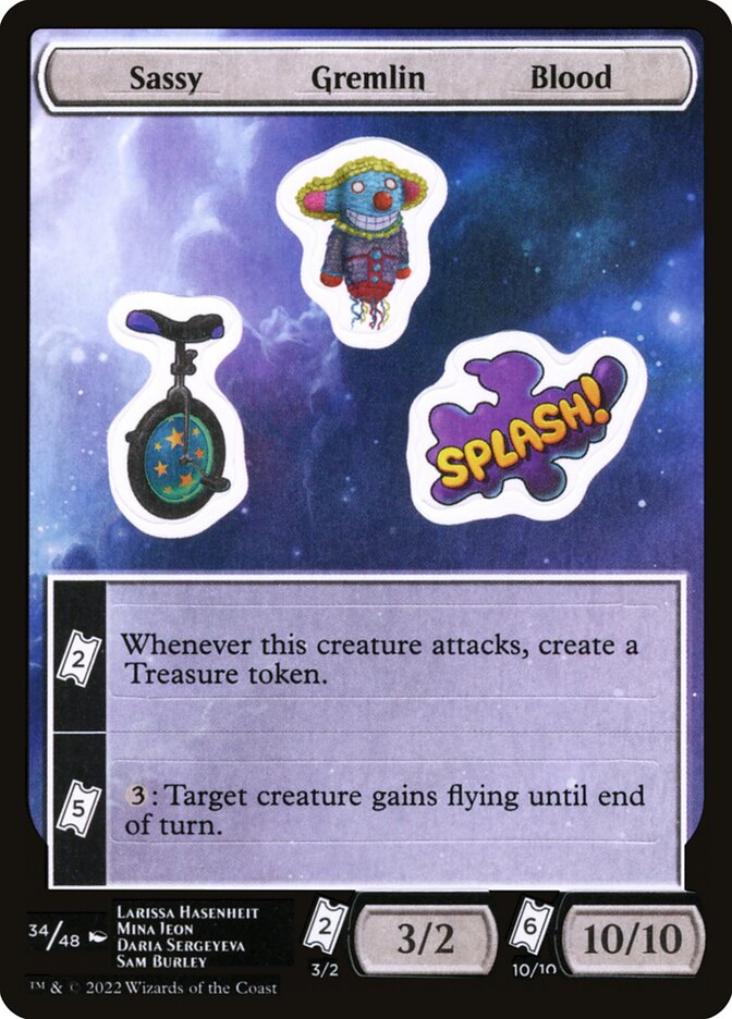 Sassy Gremlin Blood - Magic: The Gathering - MoxLand