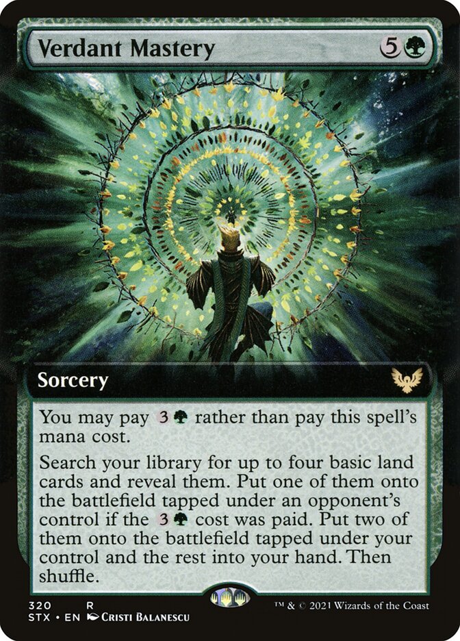 Maestria Verdejante / Verdant Mastery - Magic: The Gathering - MoxLand