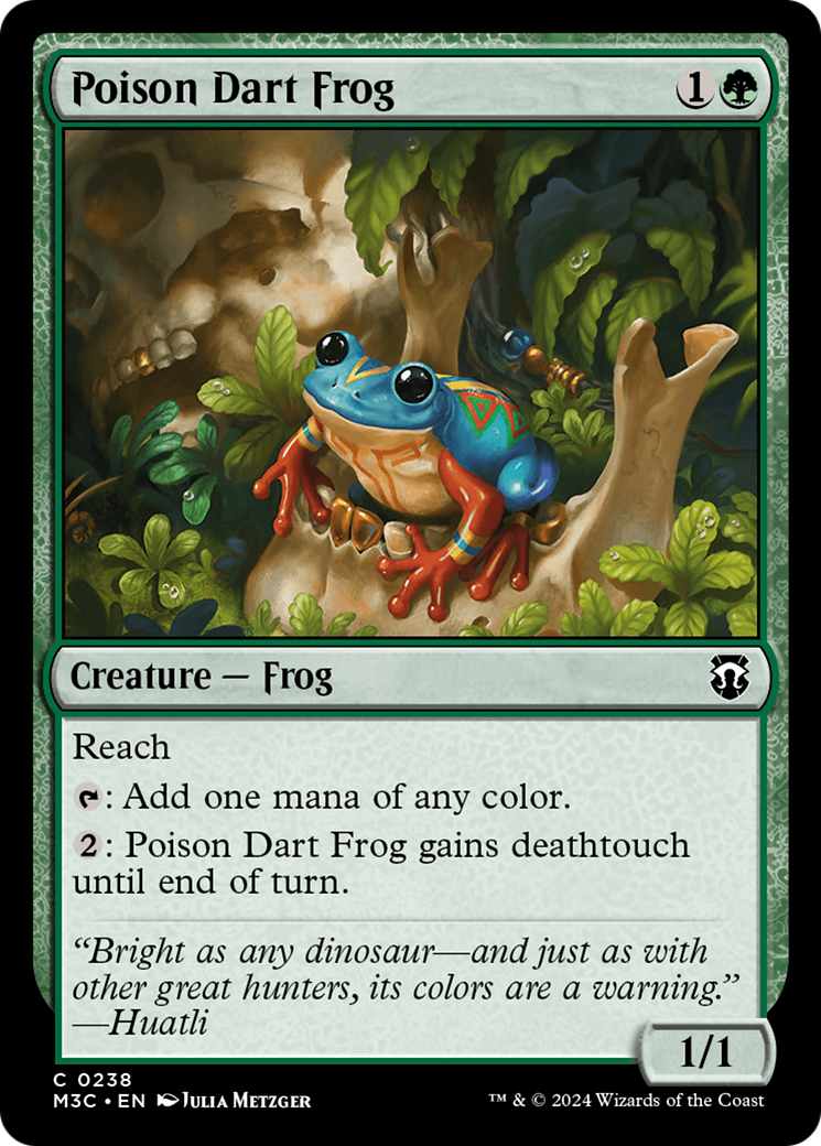 Sapo-flecha / Poison Dart Frog - Magic: The Gathering - MoxLand