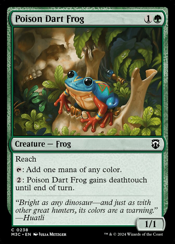 Sapo-flecha / Poison Dart Frog - Magic: The Gathering - MoxLand