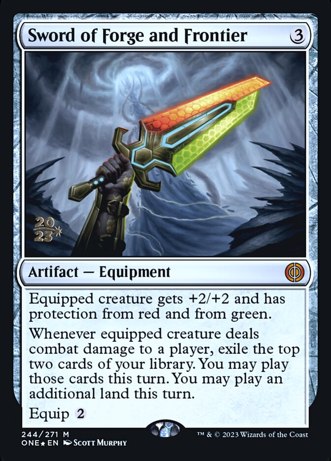Espada de Forja e Fronteira / Sword of Forge and Frontier - Magic: The Gathering - MoxLand