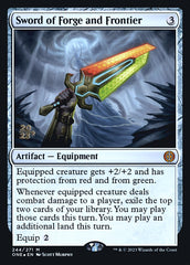 Espada de Forja e Fronteira / Sword of Forge and Frontier - Magic: The Gathering - MoxLand