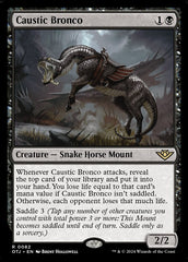 Xucro Cáustico / Caustic Bronco - Magic: The Gathering - MoxLand