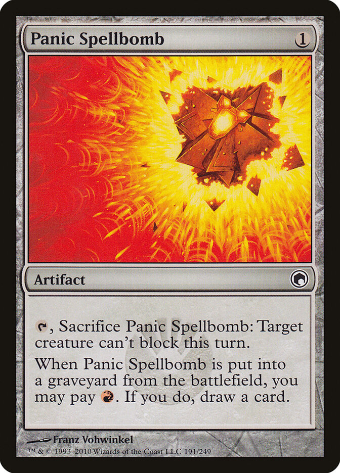 Magibomba do Pânico / Panic Spellbomb - Magic: The Gathering - MoxLand