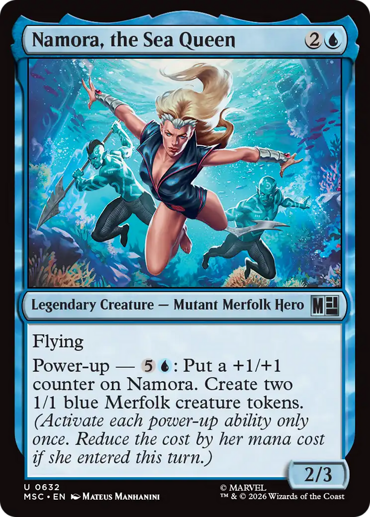 Namora, the Sea Queen - Magic: The Gathering - MoxLand