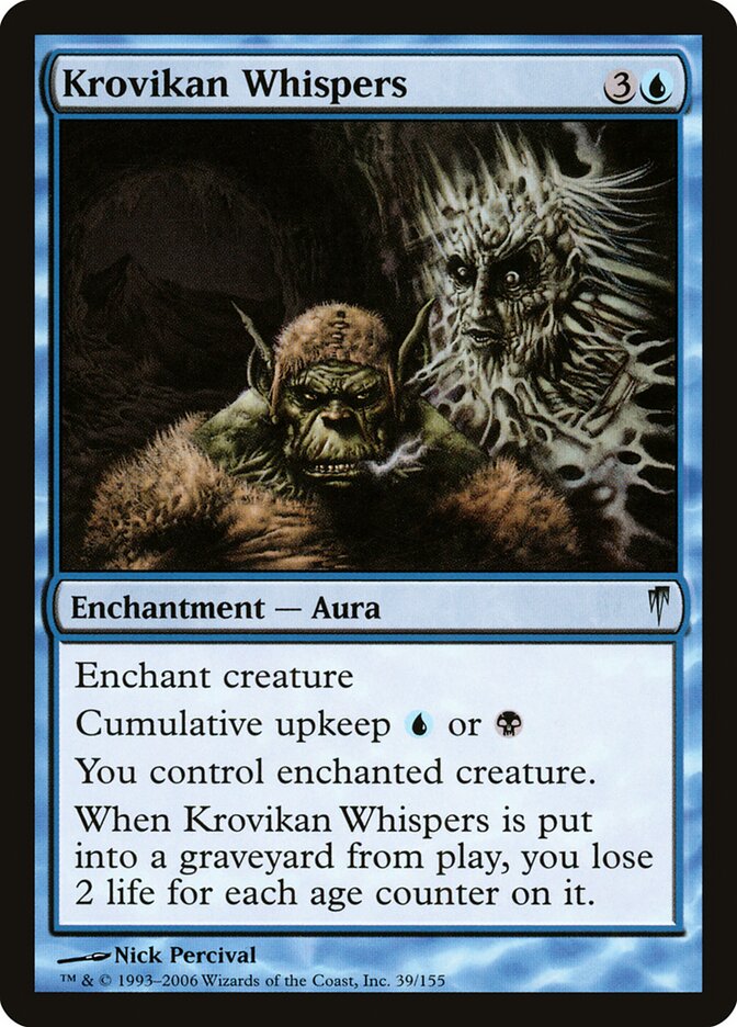 Sussurros Krovikanos / Krovikan Whispers - Magic: The Gathering - MoxLand