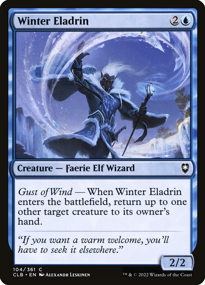 Eladrin Invernal / Winter Eladrin - Magic: The Gathering - MoxLand