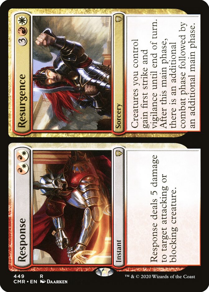 Resposta / Ressurgimento / Response / Resurgence - Magic: The Gathering - MoxLand