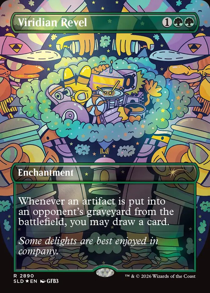 Diversão Viridiana / Viridian Revel - Magic: The Gathering - MoxLand