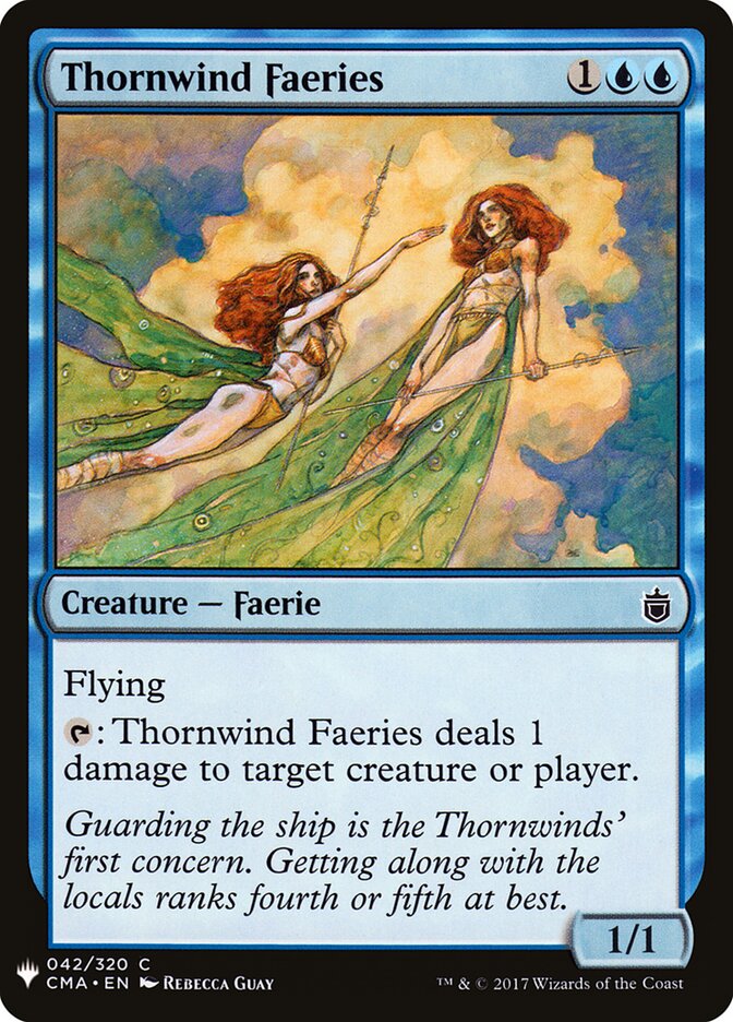 Fadas do Vento Cortante / Thornwind Faeries - Magic: The Gathering - MoxLand