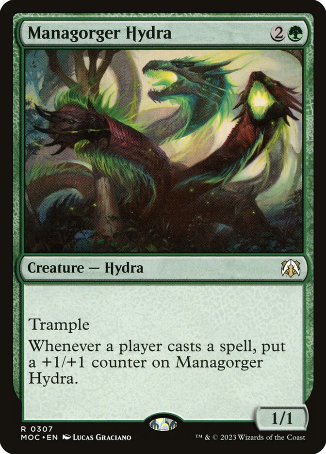 Hidra Devoradora de Mana / Managorger Hydra - Magic: The Gathering - MoxLand