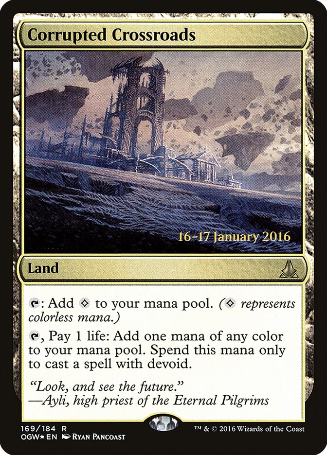 Encruzilhadas Corrompidas / Corrupted Crossroads - Magic: The Gathering - MoxLand
