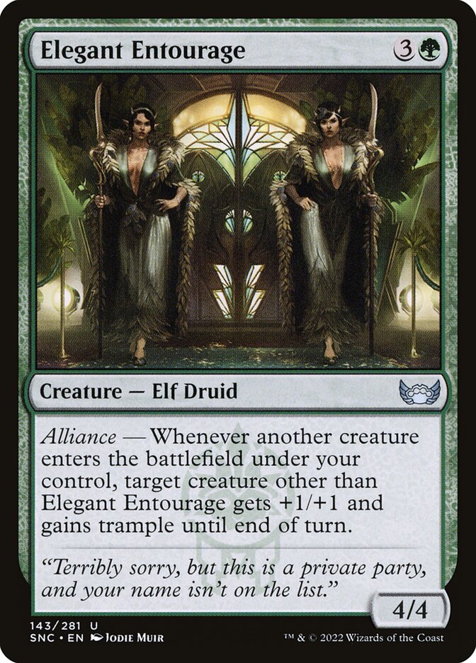 Séquito Elegante / Elegant Entourage - Magic: The Gathering - MoxLand