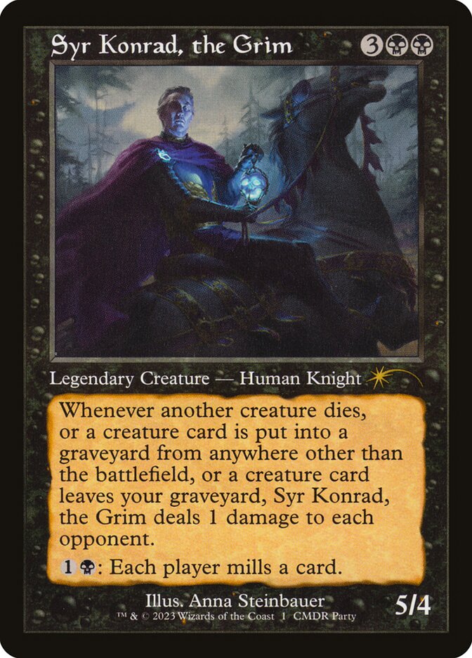 Syr Konrad, o Sisudo / Syr Konrad, the Grim - Magic: The Gathering - MoxLand