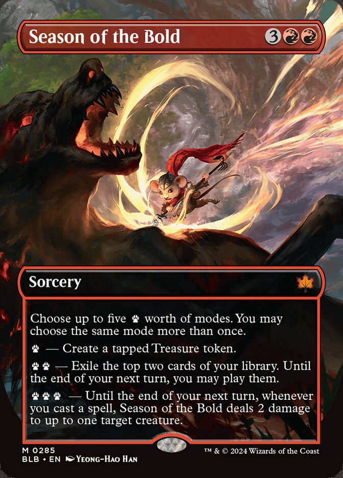 Estação dos Ousados / Season of the Bold - Magic: The Gathering - MoxLand