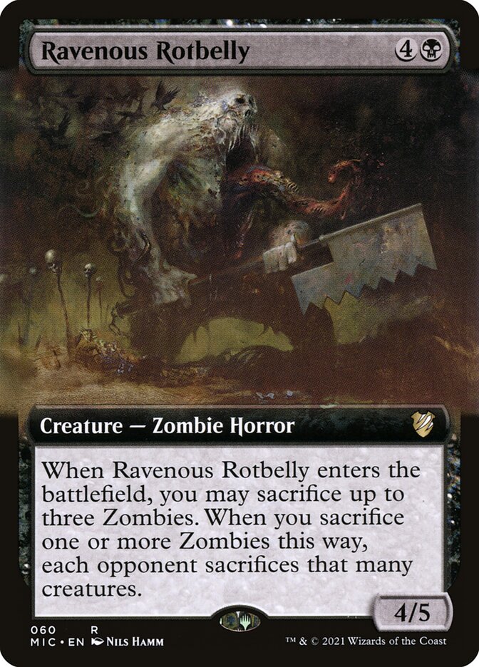 Putrivêntreo Voraz / Ravenous Rotbelly - Magic: The Gathering - MoxLand