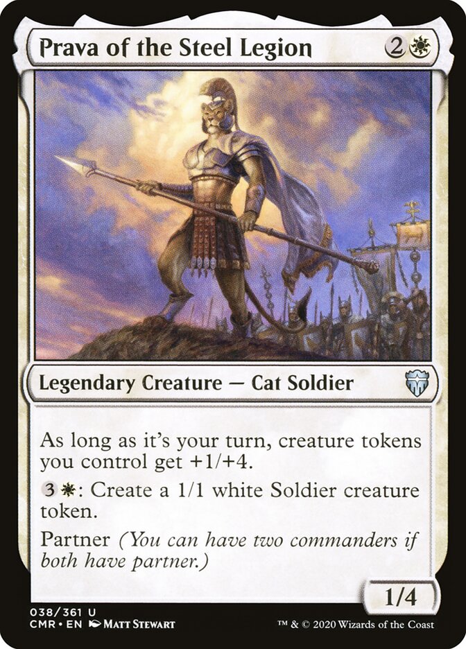 Prava da Legião de Aço / Prava of the Steel Legion - Magic: The Gathering - MoxLand